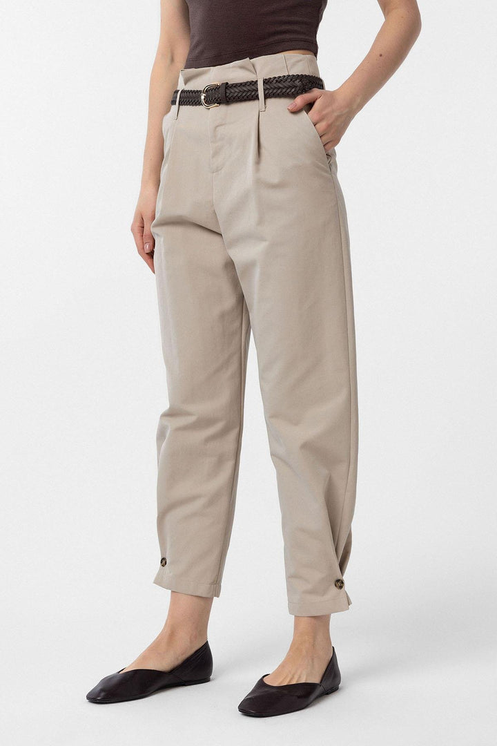 ANT Antioch Lord High Waist Buttoned Fit Women's Pants - Gatineau