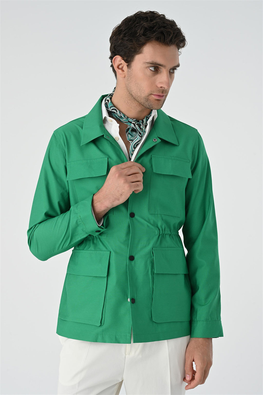 ANT Elastic Waist Safari Men's Jacket - Terrebonne