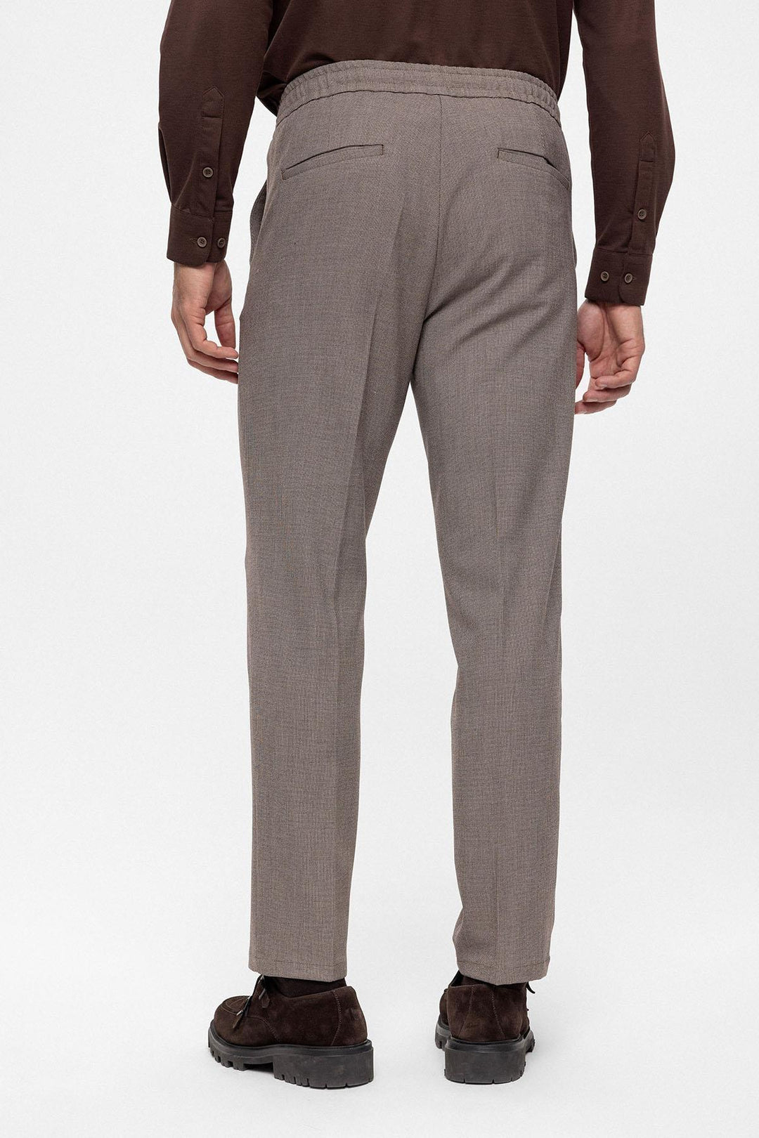 ANT Regular Fit Men's Trousers with Elastic Waist - Marco de Canavezes