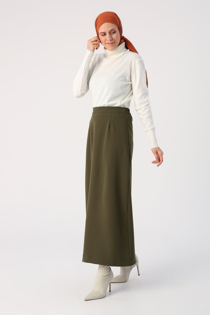 TLD Women Allday Haki Basic Knitted Skirt - Auckland
