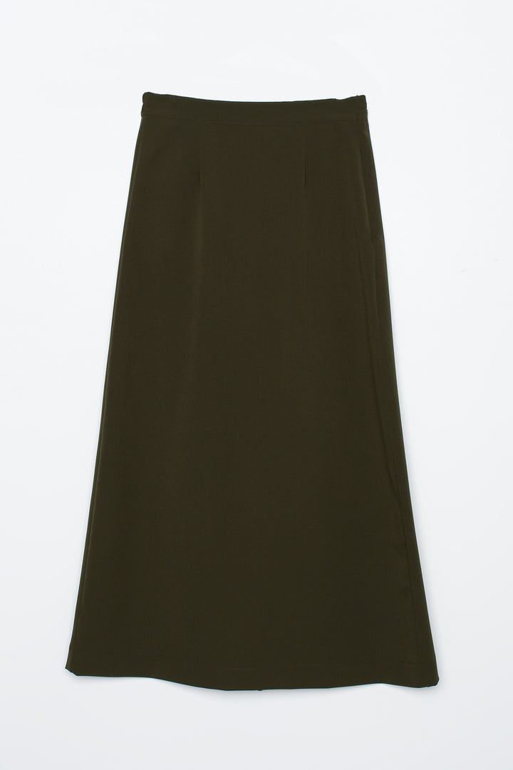 TLD Women Allday Haki Basic Knitted Skirt - Auckland