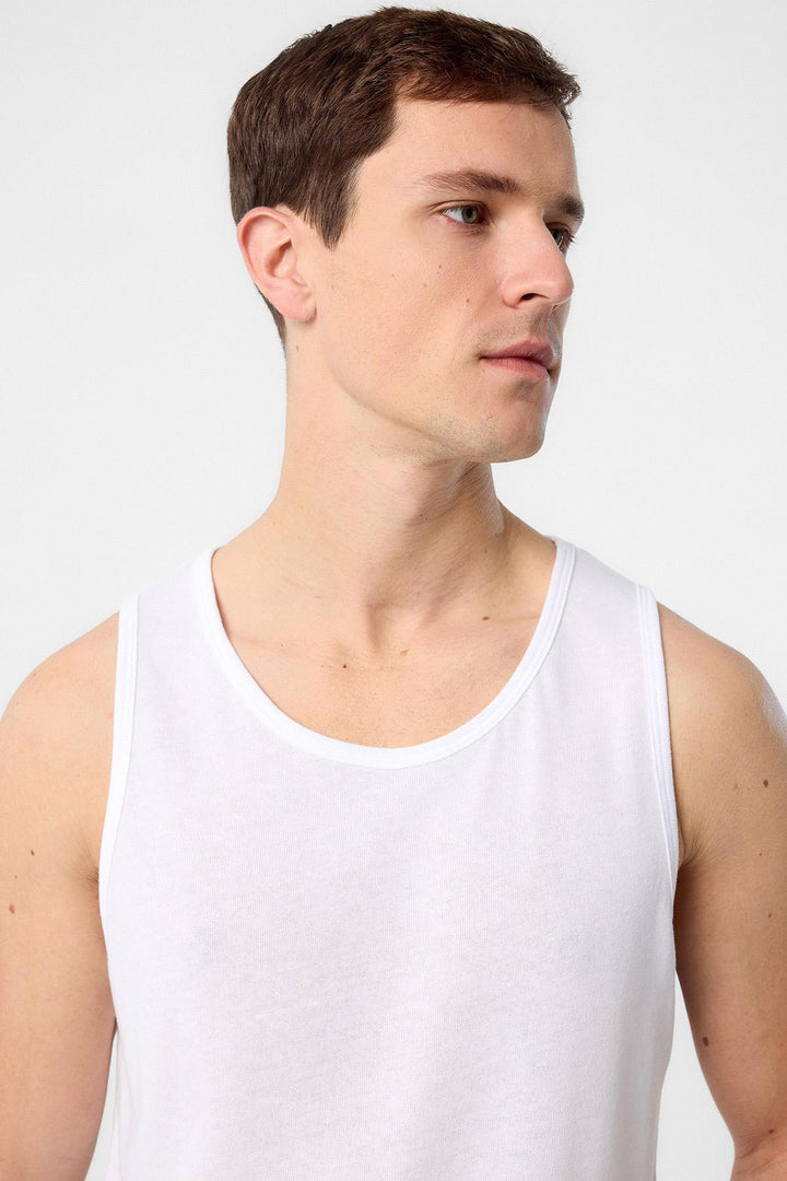 ANT Antioch White Basic Men's Undershirt - Joliet