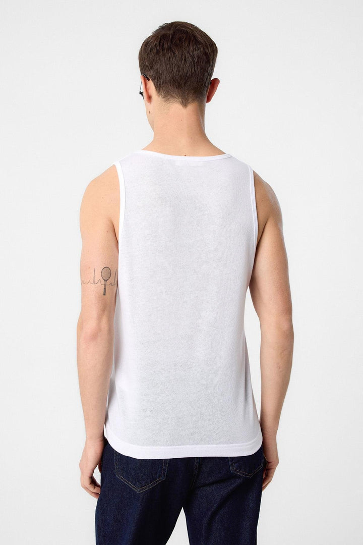 ANT Antioch White Basic Men's Undershirt - Joliet