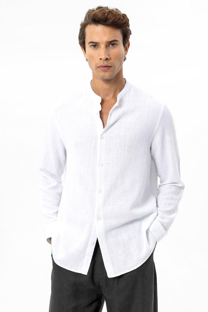ANT Judge Collar Woven Men's Shirt - Drogheda