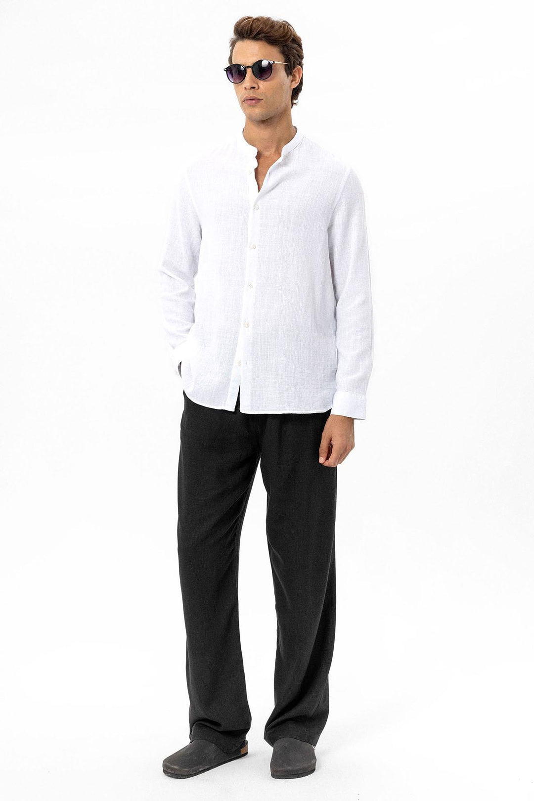 ANT Judge Collar Woven Men's Shirt - Drogheda