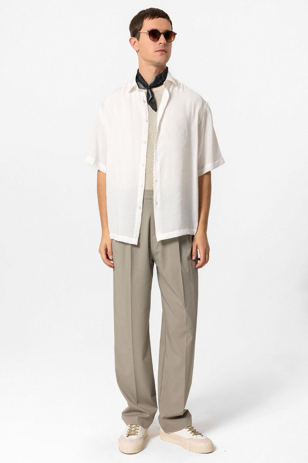 ANT Short Sleeve Oversized Men's Shirt - La Seyne-sur-Mer