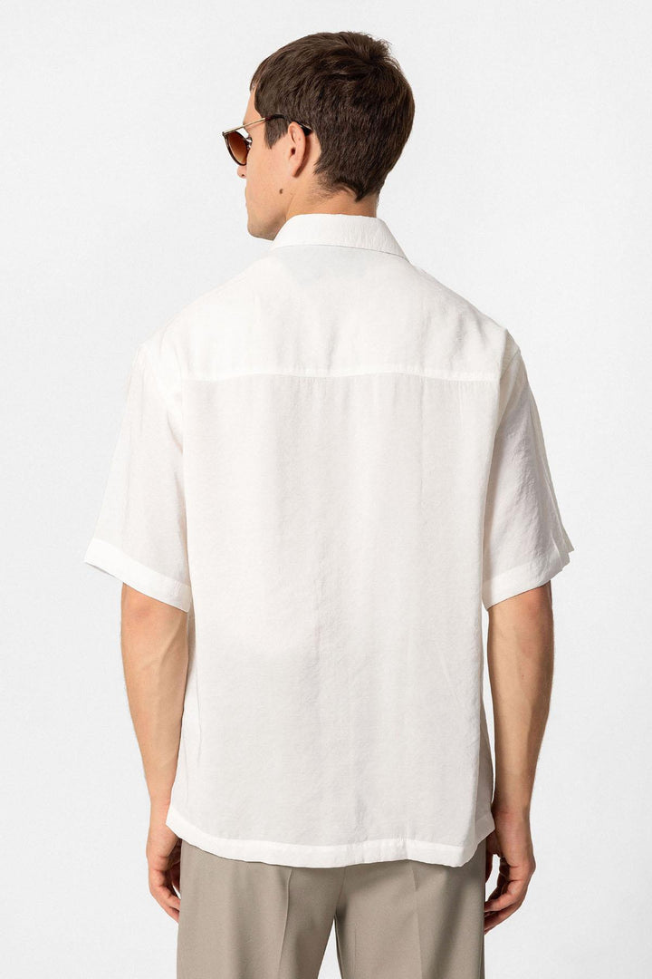 ANT Short Sleeve Oversized Men's Shirt - La Seyne-sur-Mer
