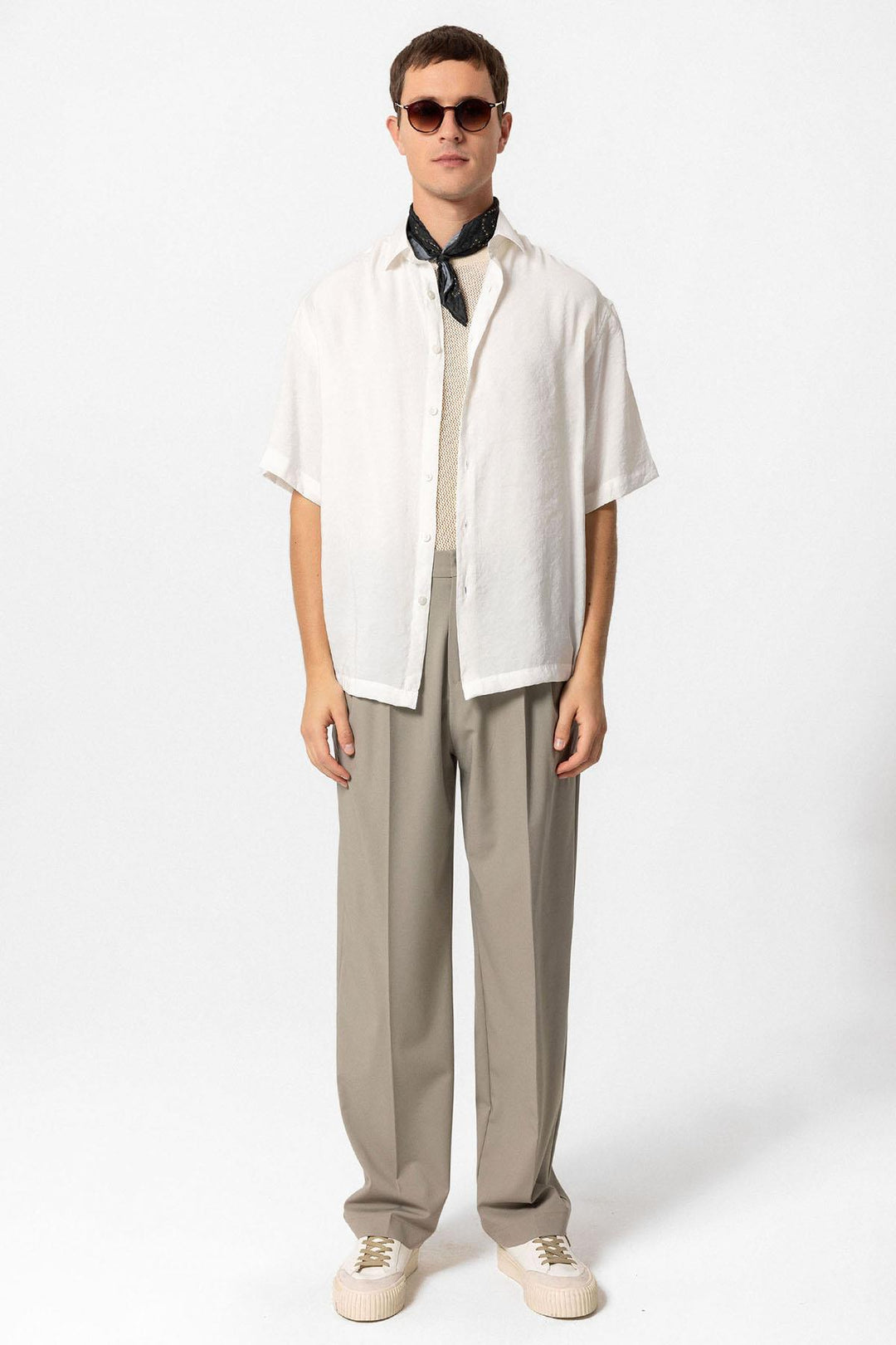 ANT Short Sleeve Oversized Men's Shirt - La Seyne-sur-Mer