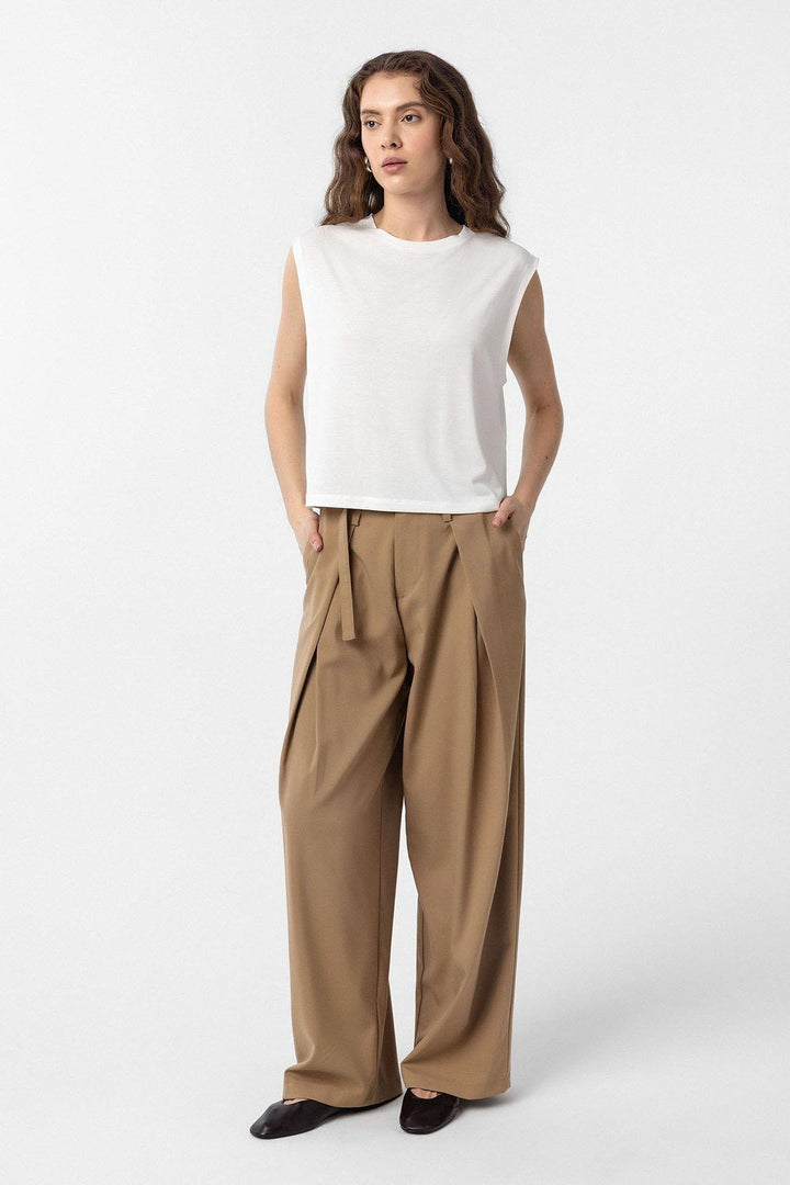 ANT Antioch White Modal Fabric Women's T-Shirt - Billings