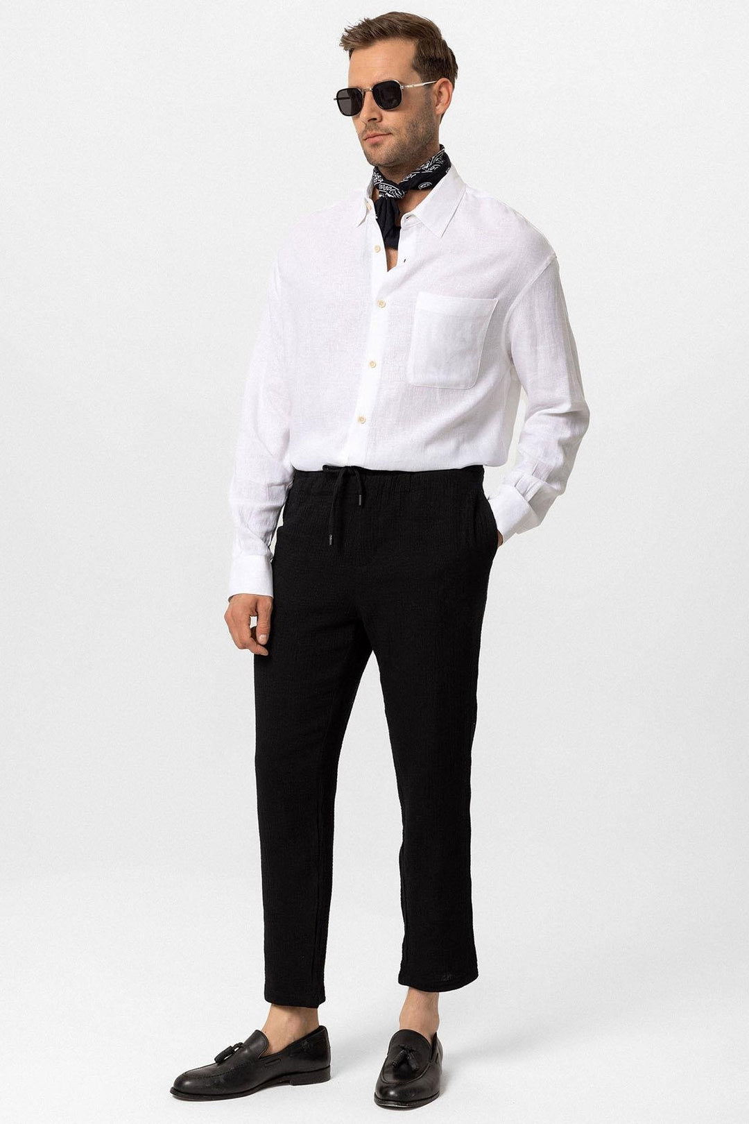 ANT Oversized Long Sleeve Men's Shirt - Georgetown