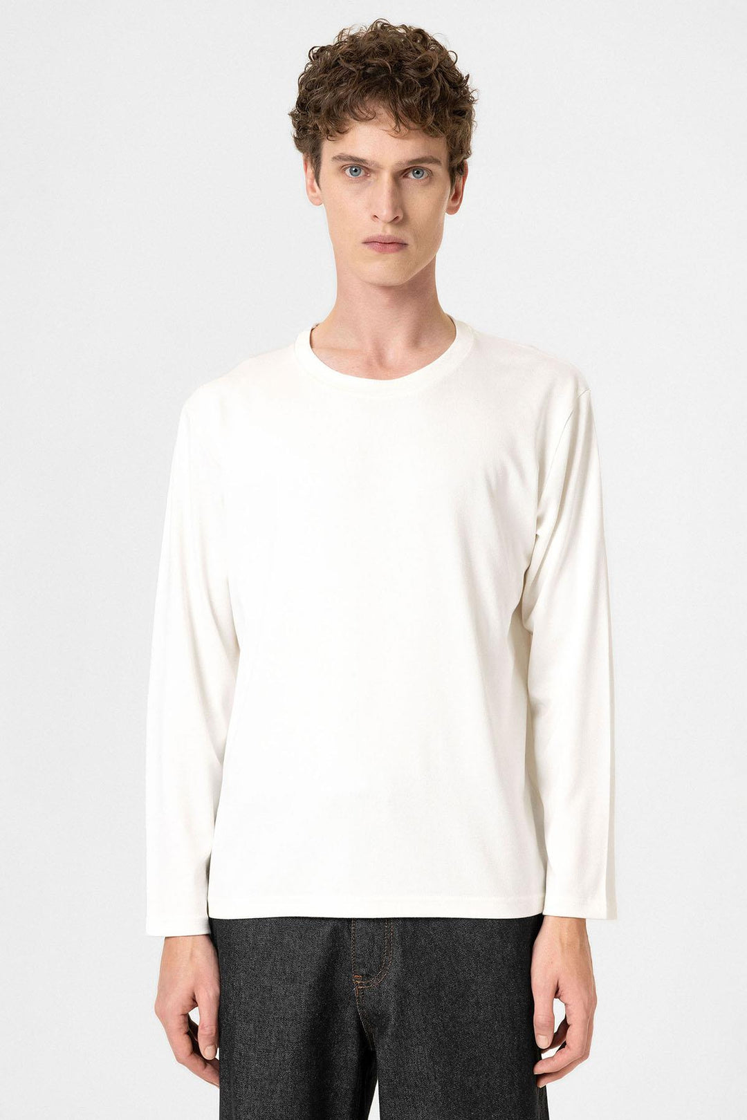 ANT Antioch White Relaxed Fit Basic Men's T-Shirt - Águilas
