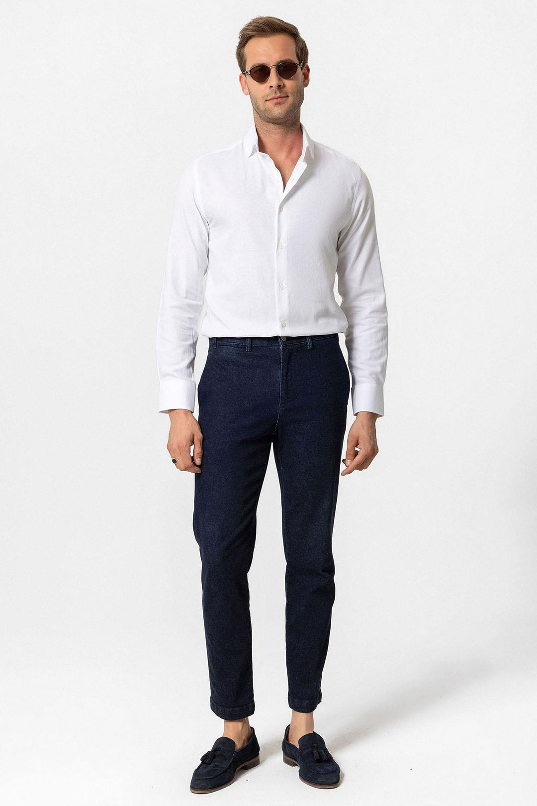 ANT Long Sleeve Slim Fit Men's Shirt - Hallandale Beach