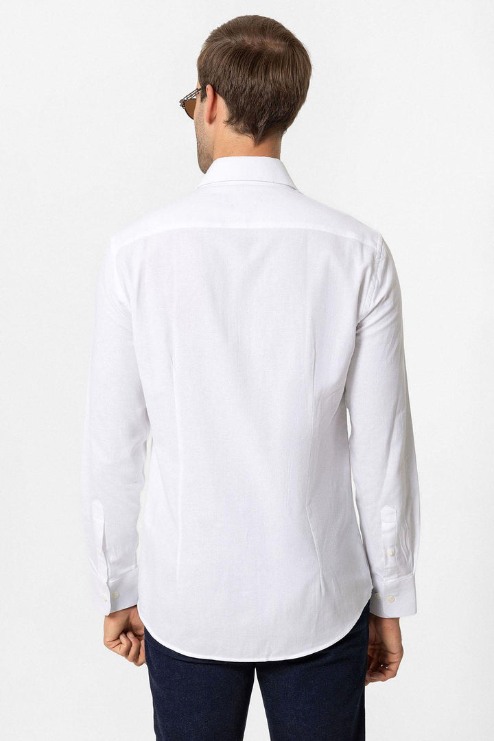 ANT Long Sleeve Slim Fit Men's Shirt - Hallandale Beach