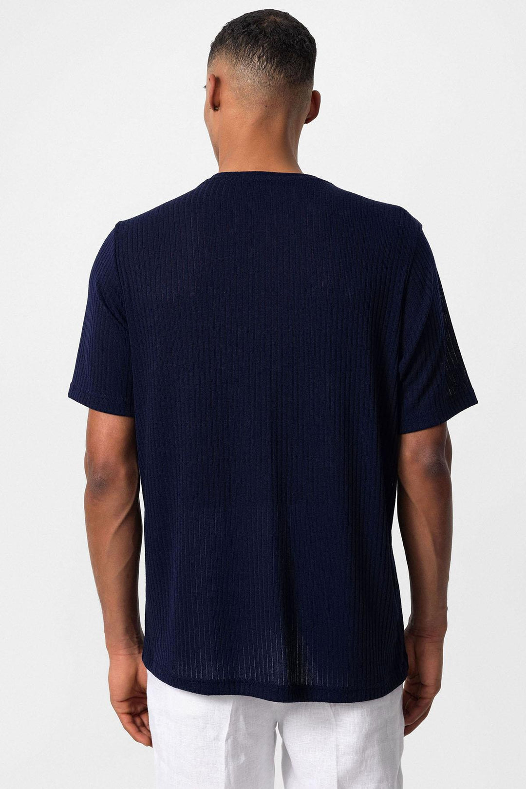 ANT Crew Neck Ribbed Men's T-Shirt - Pleasanton