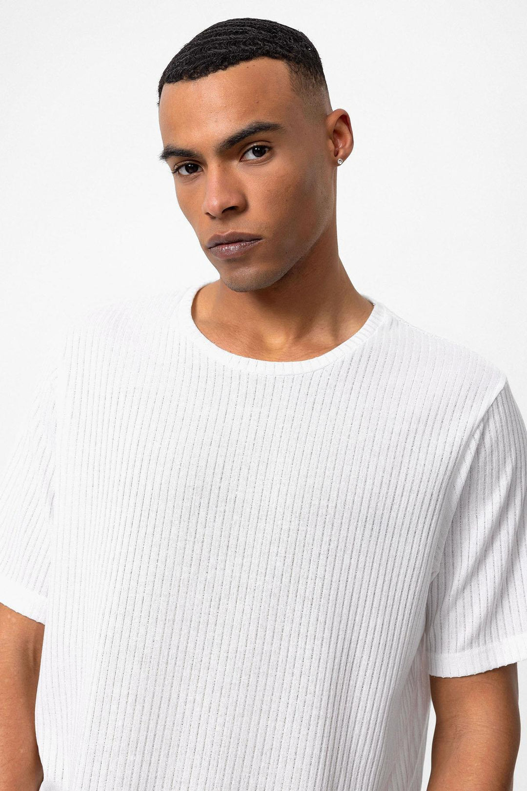ANT Crew Neck Ribbed Men's T-Shirt - The Acreage