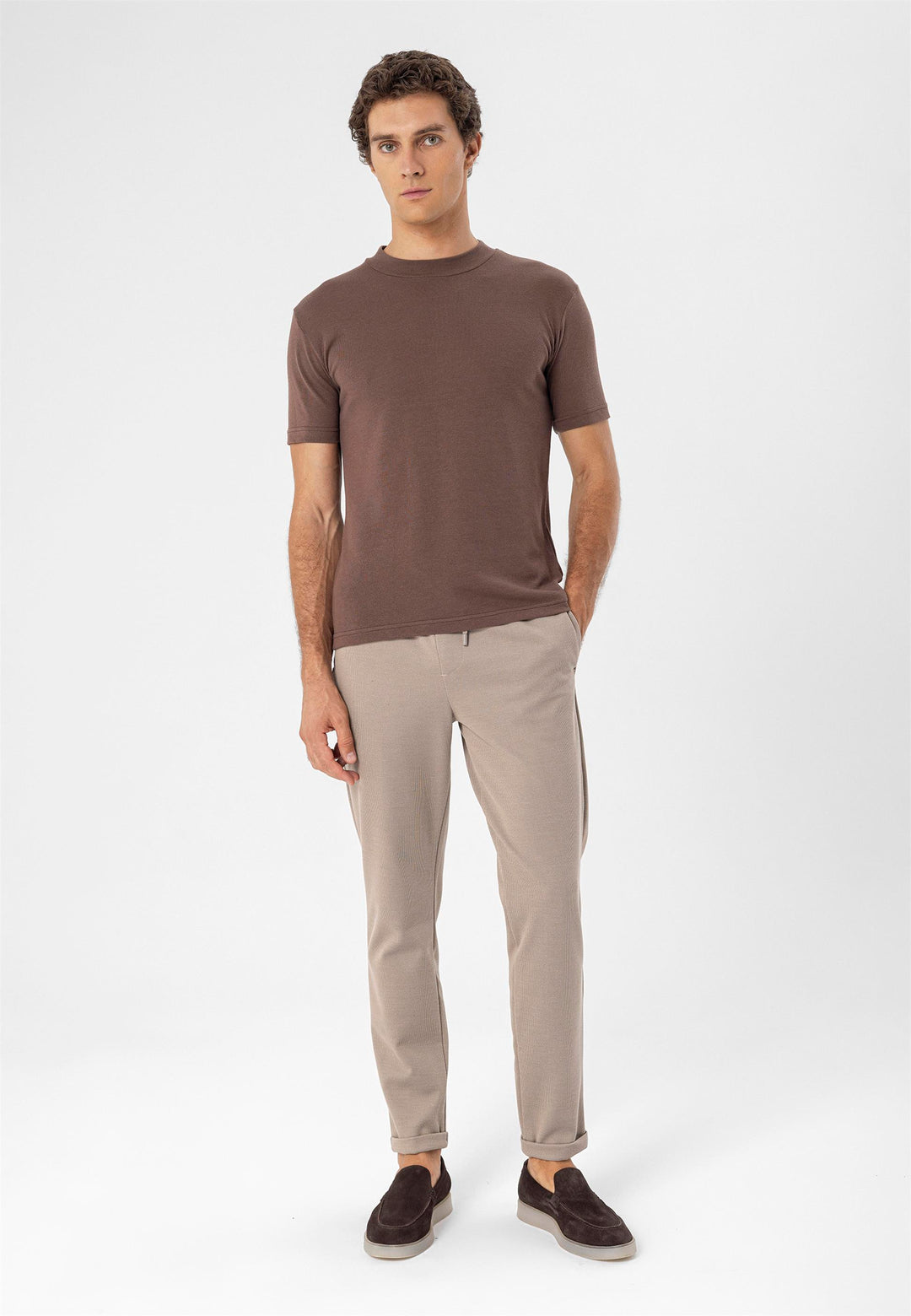 ANT Crew Neck Slim Fit T-Shirt - Ferrara
