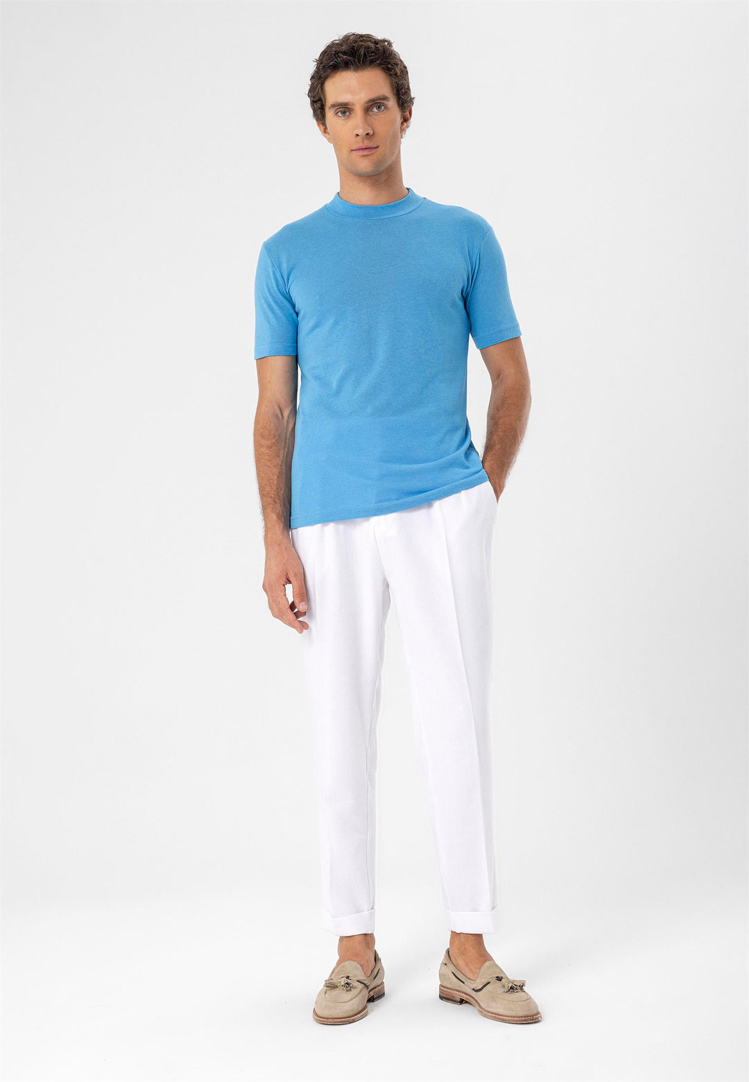 ANT Crew Neck Slim Fit T-Shirt - Níkaia