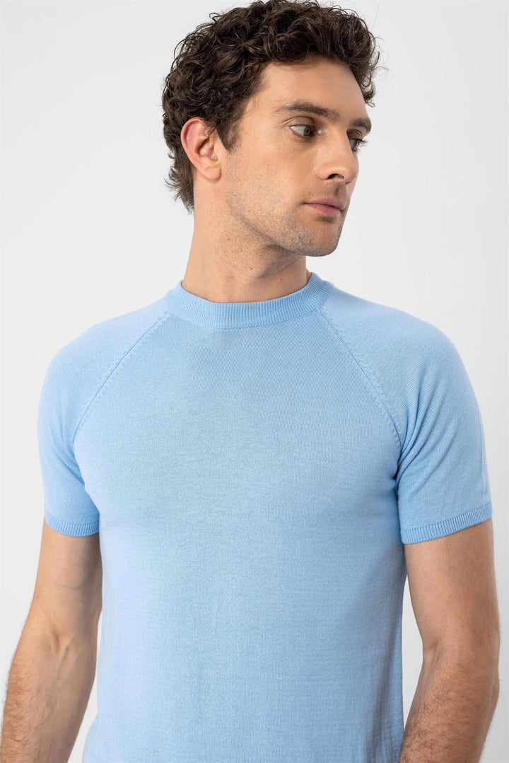 ANT Crew Neck Knitwear T-Shirt - Tuxpan