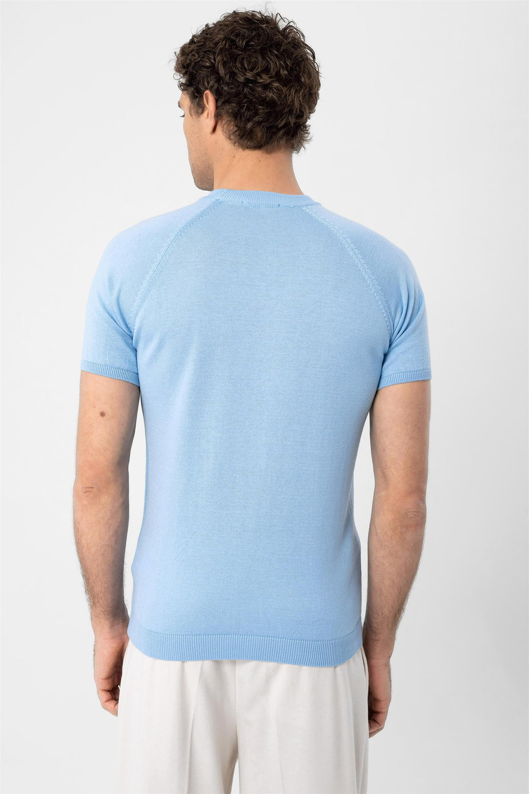 ANT Crew Neck Knitwear T-Shirt - Tuxpan