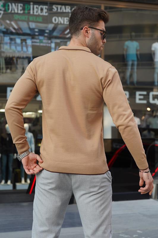 MDX Biscuit Zippered Men's Sweater 6824 - Pittsfield