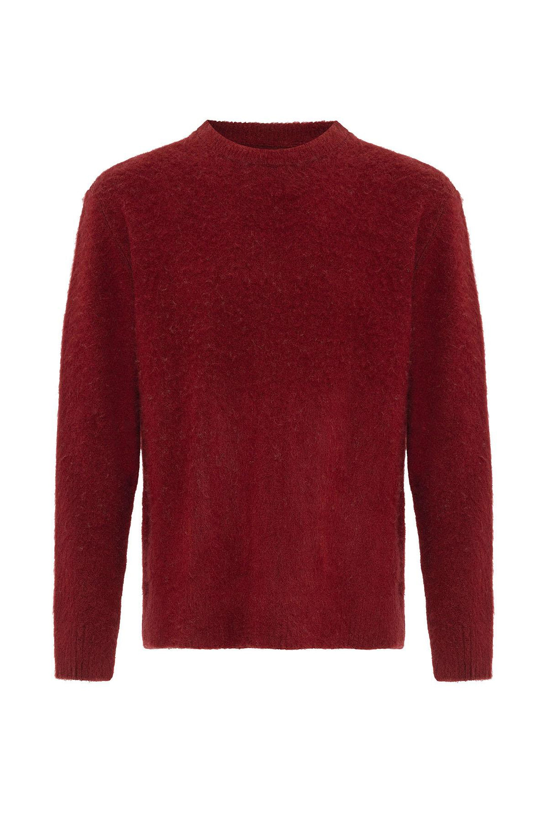 ANT Antioch Burgundy Soft Textured Men's Sweater - McMinnville