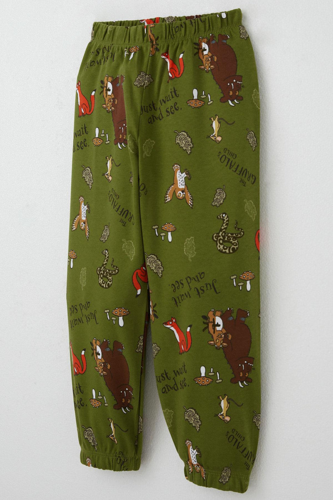 BRE Breeze Baby Boy Pajama Set The Gruffalo Patterned 9 Months-3 Years, Khaki Green - Benevento