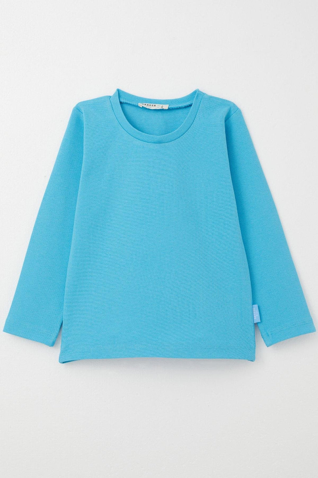 BRE Breeze Baby Boy Long Sleeve T-Shirt Basic 9 Months-3 Years, Blue - Surrey