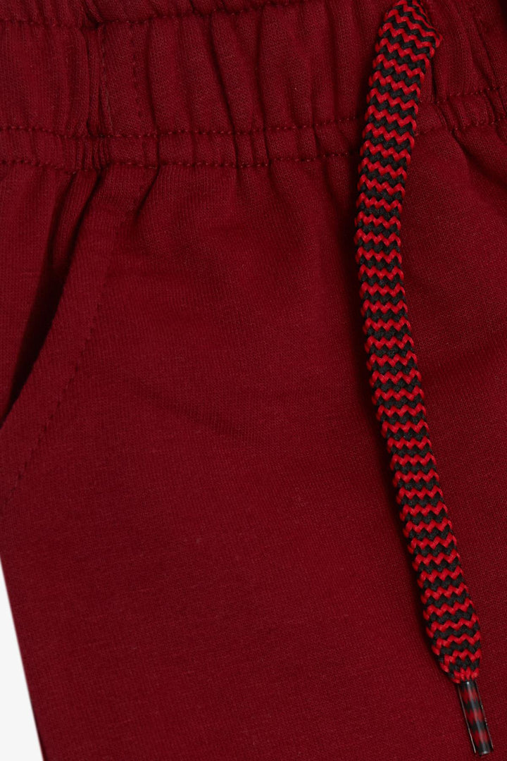 BRE Breeze Girls & Boys Boys' Child Elastic Waistband with Bottom Strap Accessory Pocketed 1-4 Years, Burgundy - Sterling Heights