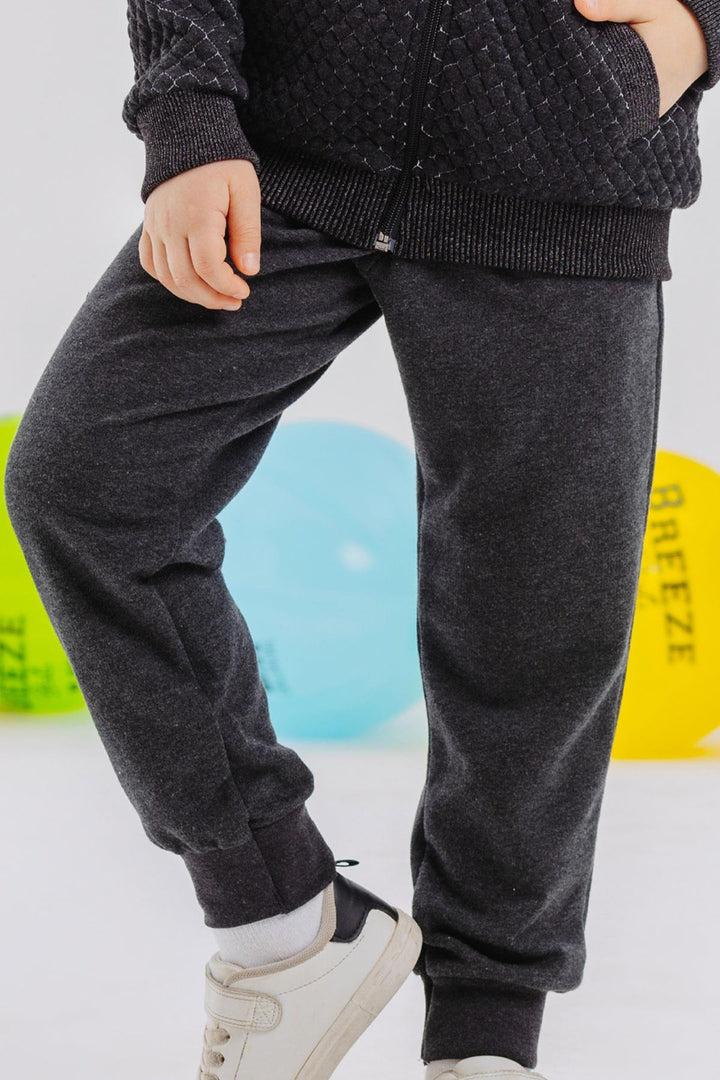 BRE Breeze Girls & Boys Boys' Underwear with Waistband Accessory, Armored, 4-8 Years, Dark Gray Melange - Mesa