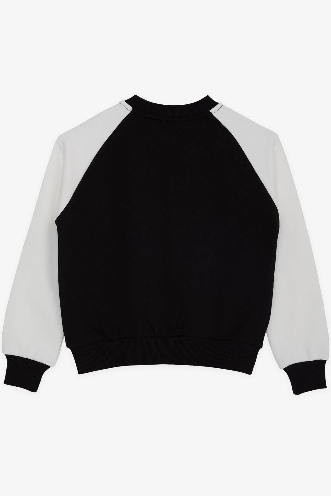 BRE Breeze Girls & Boys Boys College Jacket with Letter Embroidery Snap Fastener 84 Years, Black - Pomezia