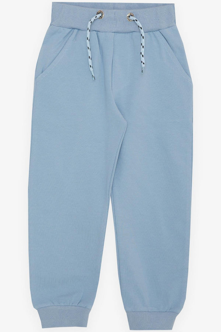 BRE Breeze Girls & Boys Boys' Sweatpants with Pockets, 3-8 Years, Light Blue - Braintree