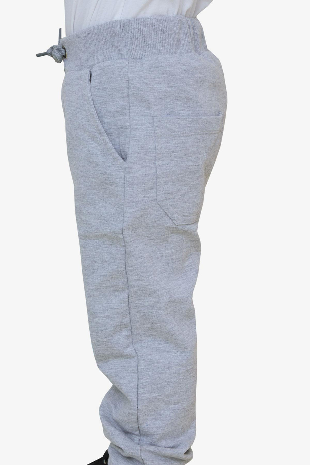 BRE Breeze Girls & Boys Boys' Sweatpants with Pockets, 3-8 Years, Light Grey Melange - Geelong