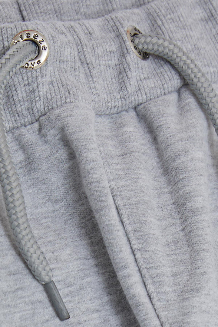 BRE Breeze Girls & Boys Boys' Sweatpants with Pockets, 3-8 Years, Light Grey Melange - Geelong