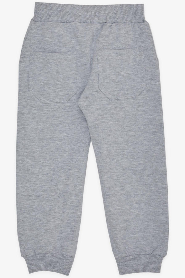 BRE Breeze Girls & Boys Boys' Sweatpants with Pockets, 3-8 Years, Light Grey Melange - Geelong
