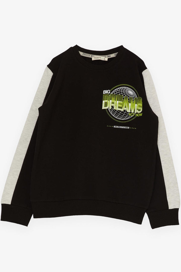 BRE Breeze Girls & Boys Boys' Tracksuit World Style Themed Slogan Printed 72 Years, Black - Navapolatsk