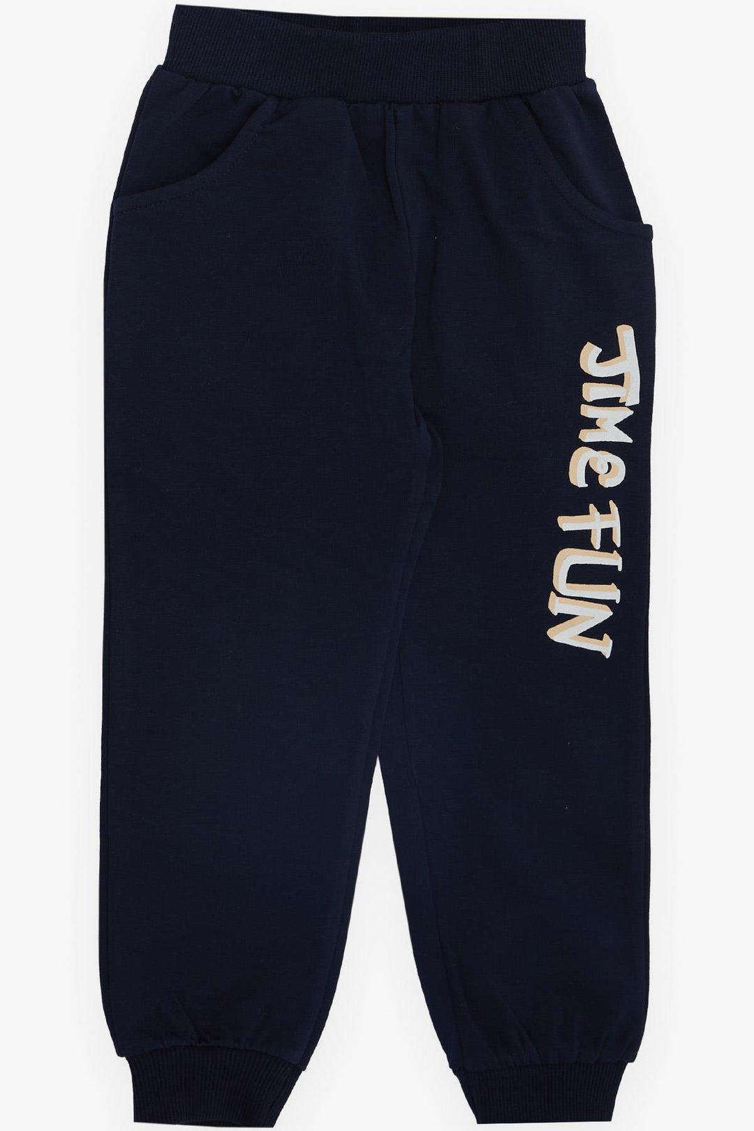 BRE Breeze Girls & Boys Boys Tracksuit Entertainment Themed Printed with Writing 2-6 Years, Cream - Dundalk