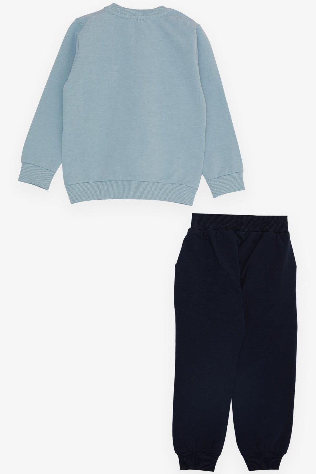 BRE Breeze Girls & Boys Boys Tracksuit Entertainment Themed Printed with Writing 2-6 Years, Light Blue - Pénjamo