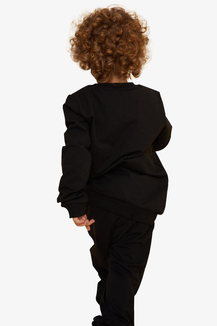 BRE Breeze Girls & Boys Boys' Tracksuit Game Console Printed 4-9 Years, Black - New Britain