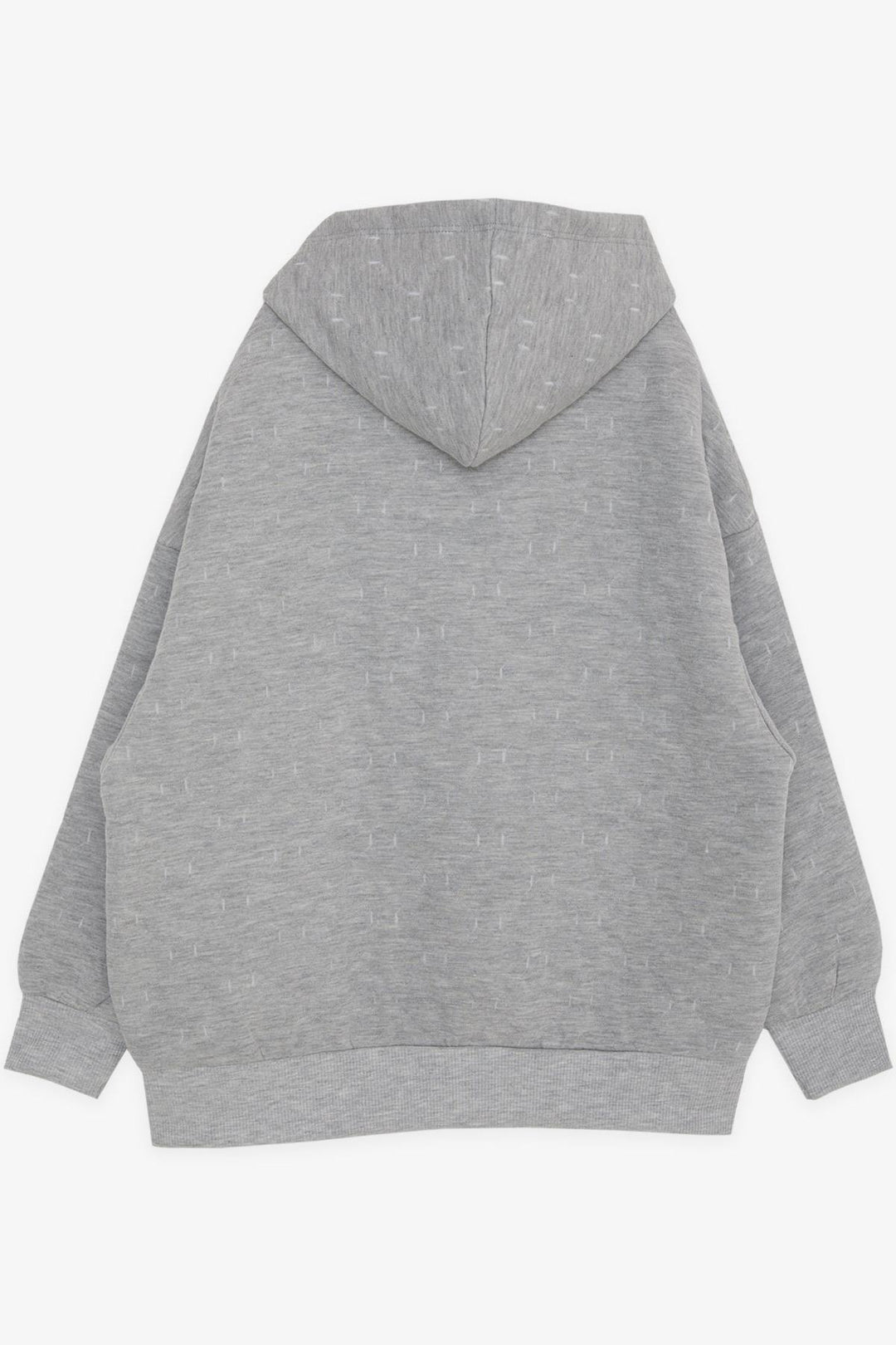 BRE Breeze Girls & Boys Boys Hooded Hoodie with Pockets 82 Years, Grey Melange - Poitiers