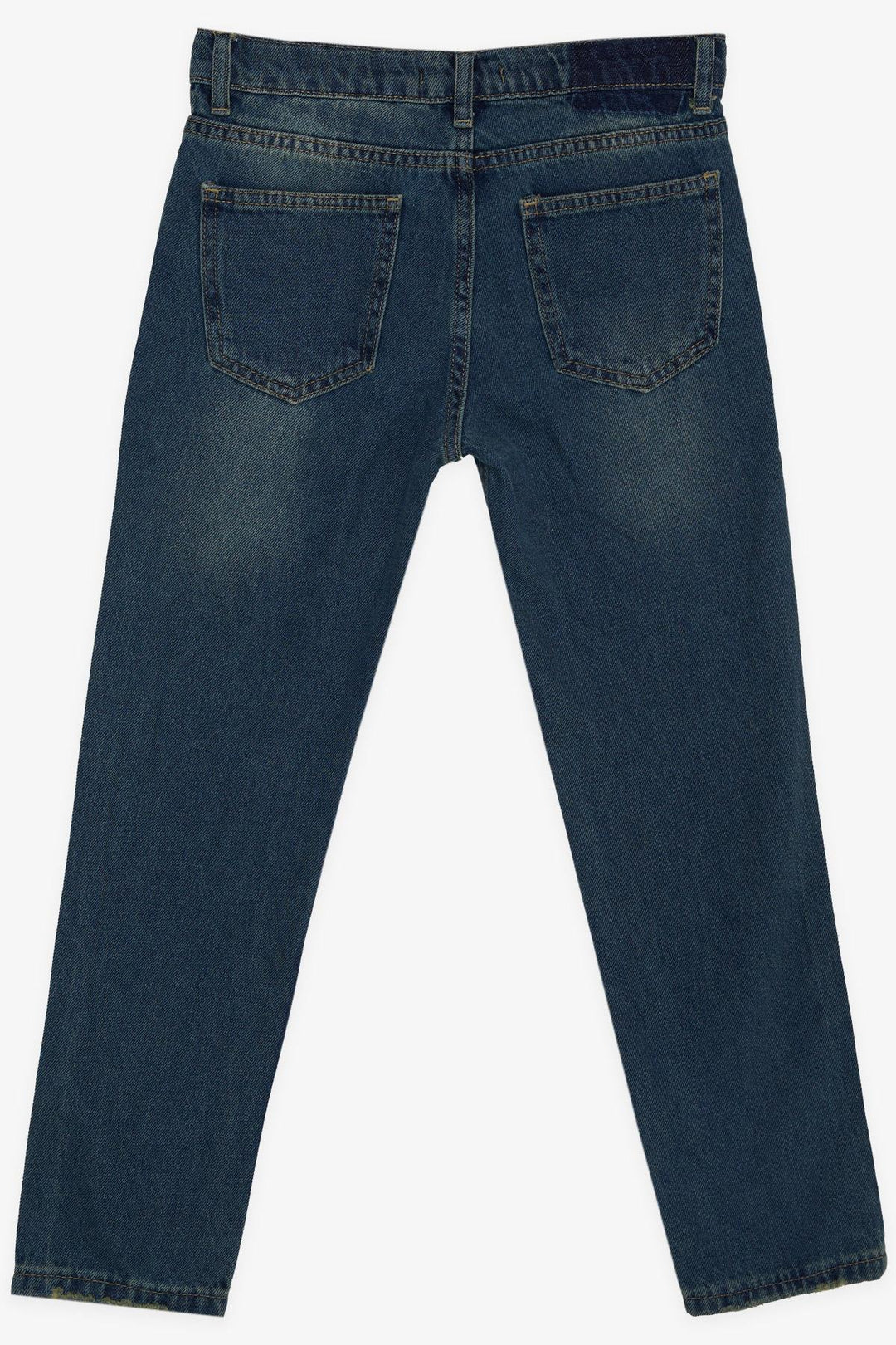 BRE Breeze Girls & Boys Boys' Denim Jeans Stonewashed Pocket Zipper 104 Years, Blue - Antibes