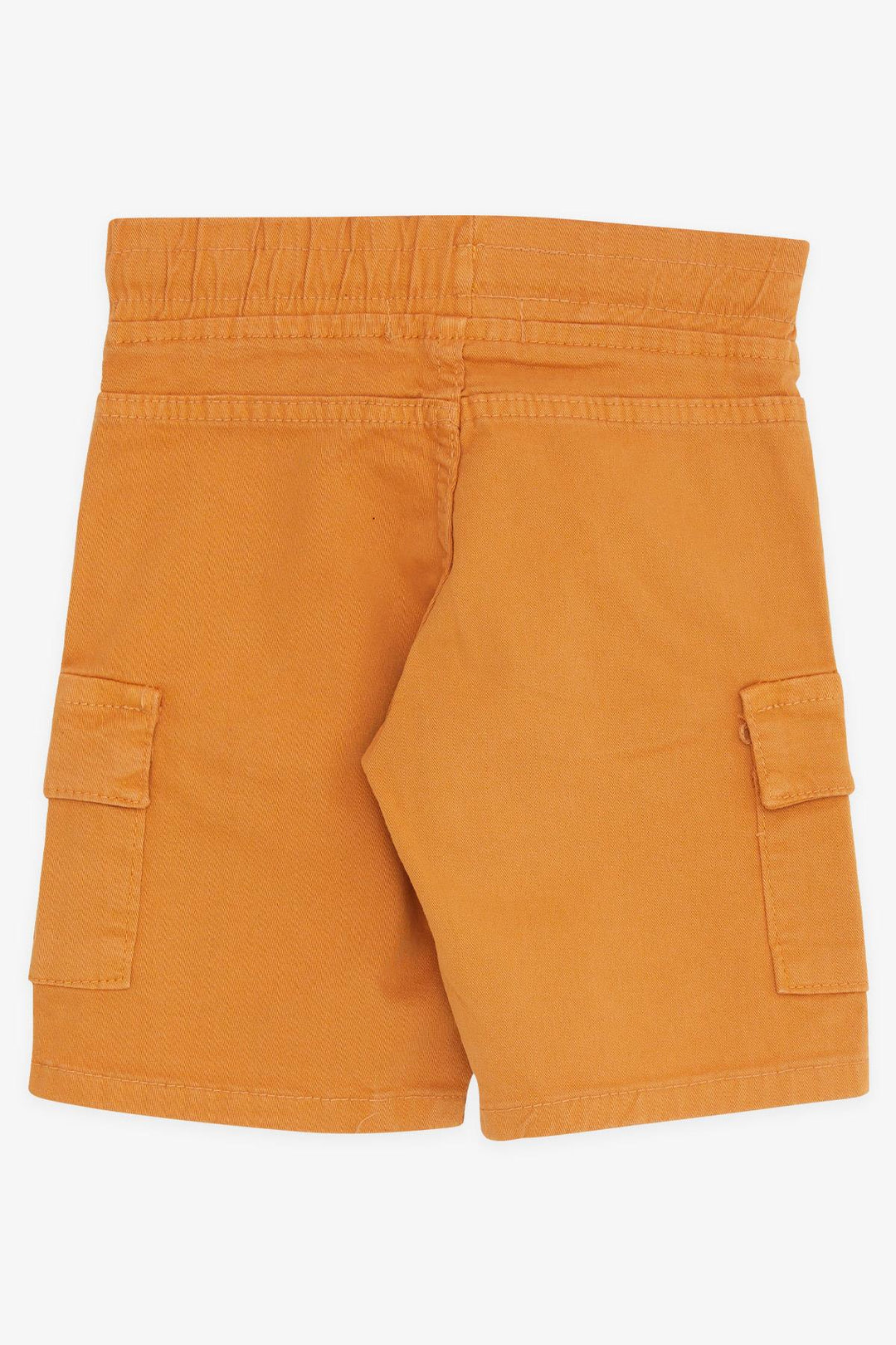 BRE Breeze Girls & Boys Boys' Cargo Shorts with Drawstring, Mustard Yellow, 2-6 Years - Parla