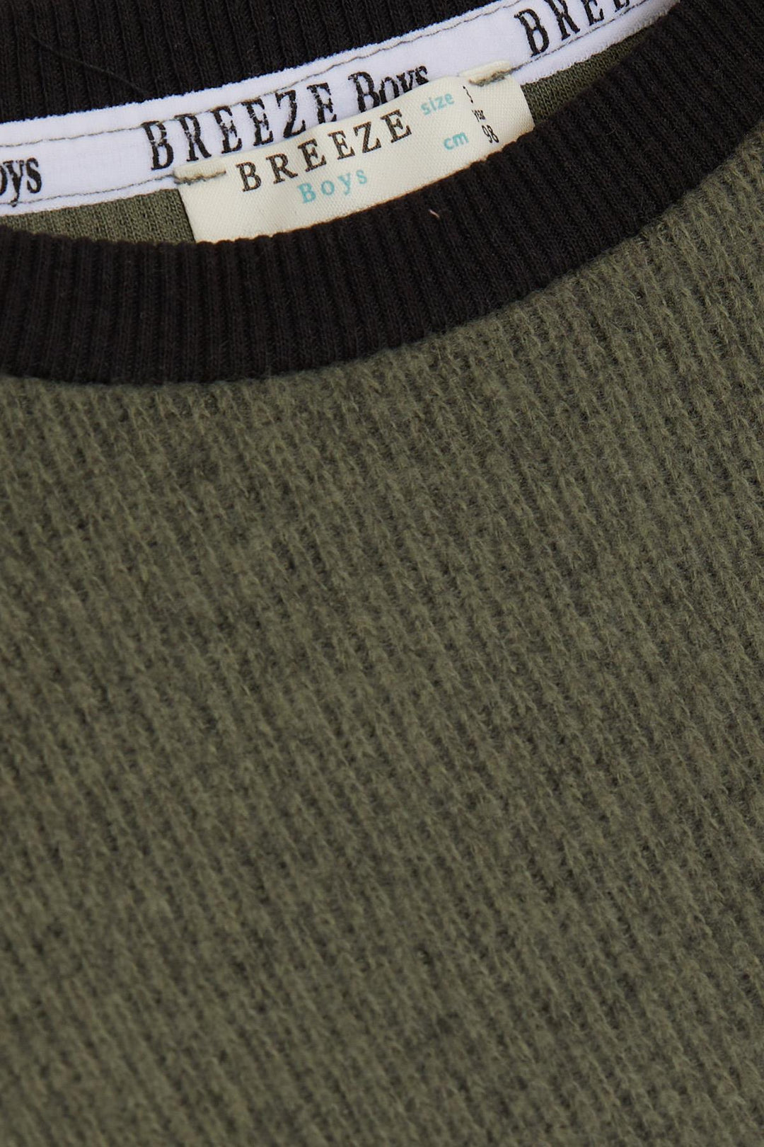 BRE Breeze Girls & Boys Boys Sweatshirt Basic 2-5 Years, Khaki Green - Grants Pass