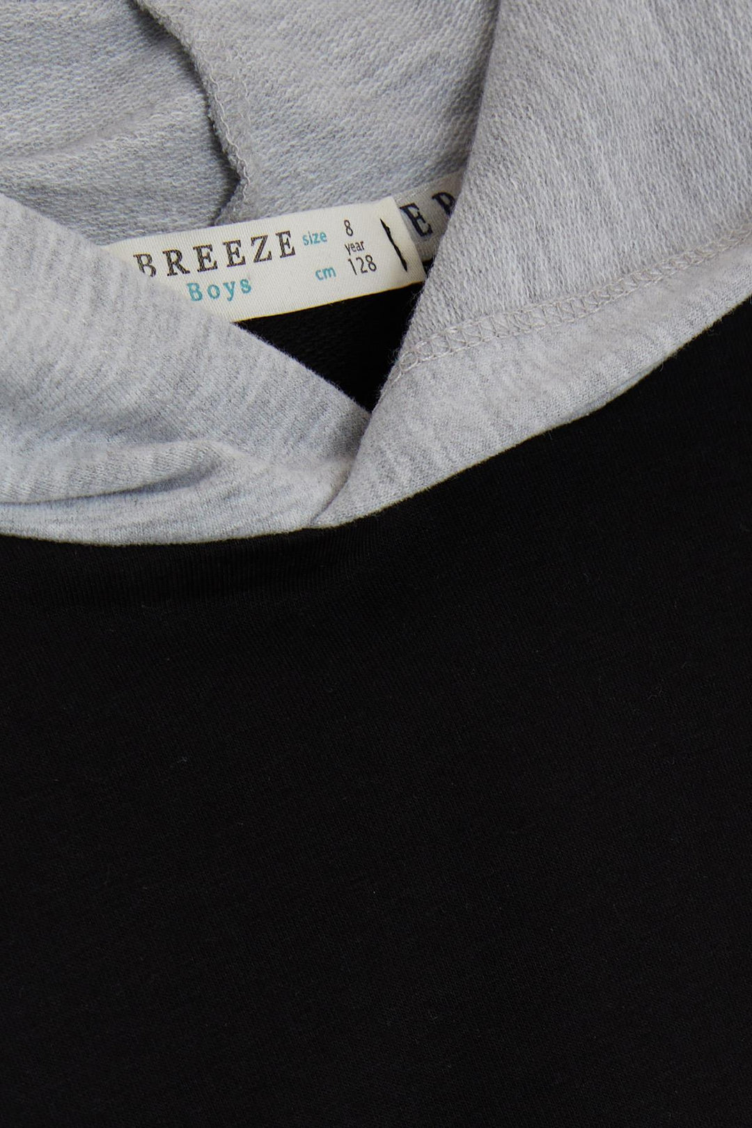 BRE Breeze Girls & Boys Boys Sweatshirt Hooded Printed 84 Years, Black - Laeken