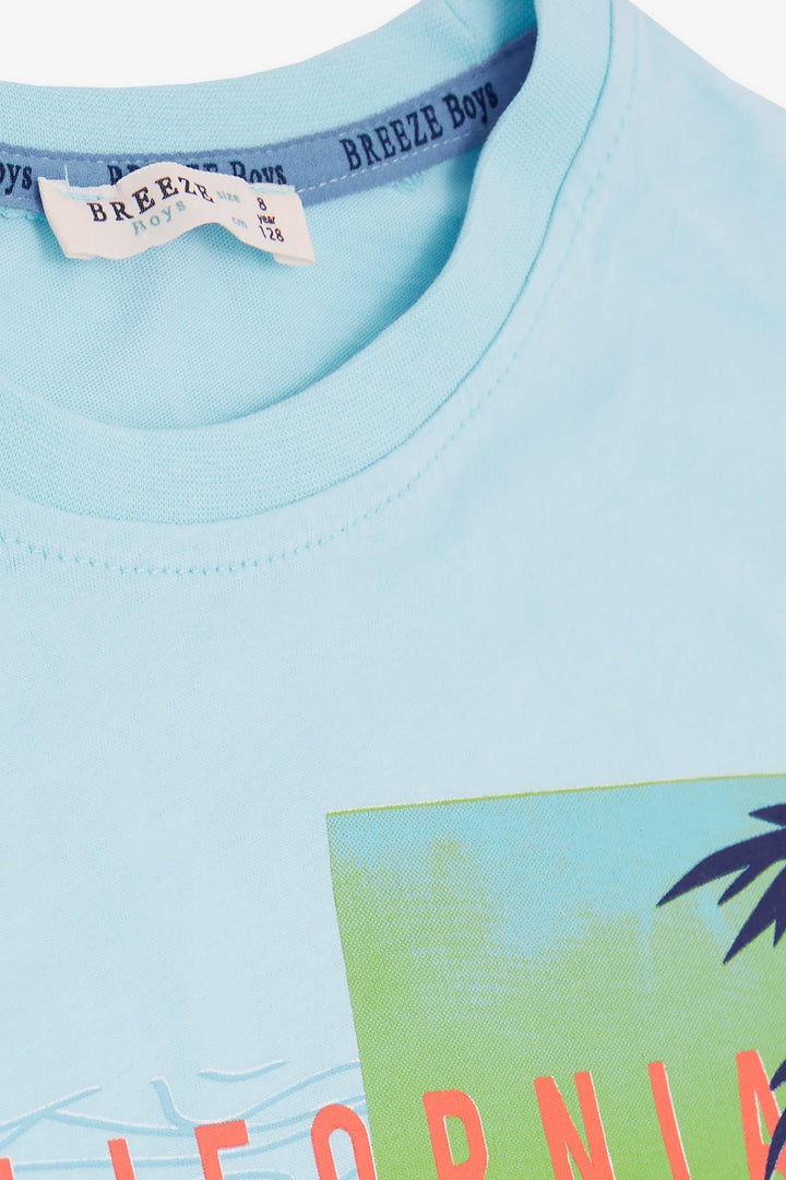 BRE Breeze Girls & Boys Boys Holiday Themed Surfer Printed 62 Years, Light Blue - Juchitán de Zaragoza