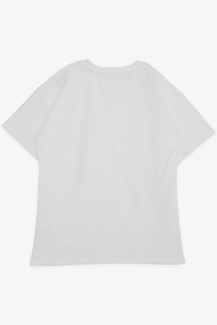 BRE Breeze Girls & Boys Boys T-Shirt Pocket Printed 94 Years, Ecru - Toulouse