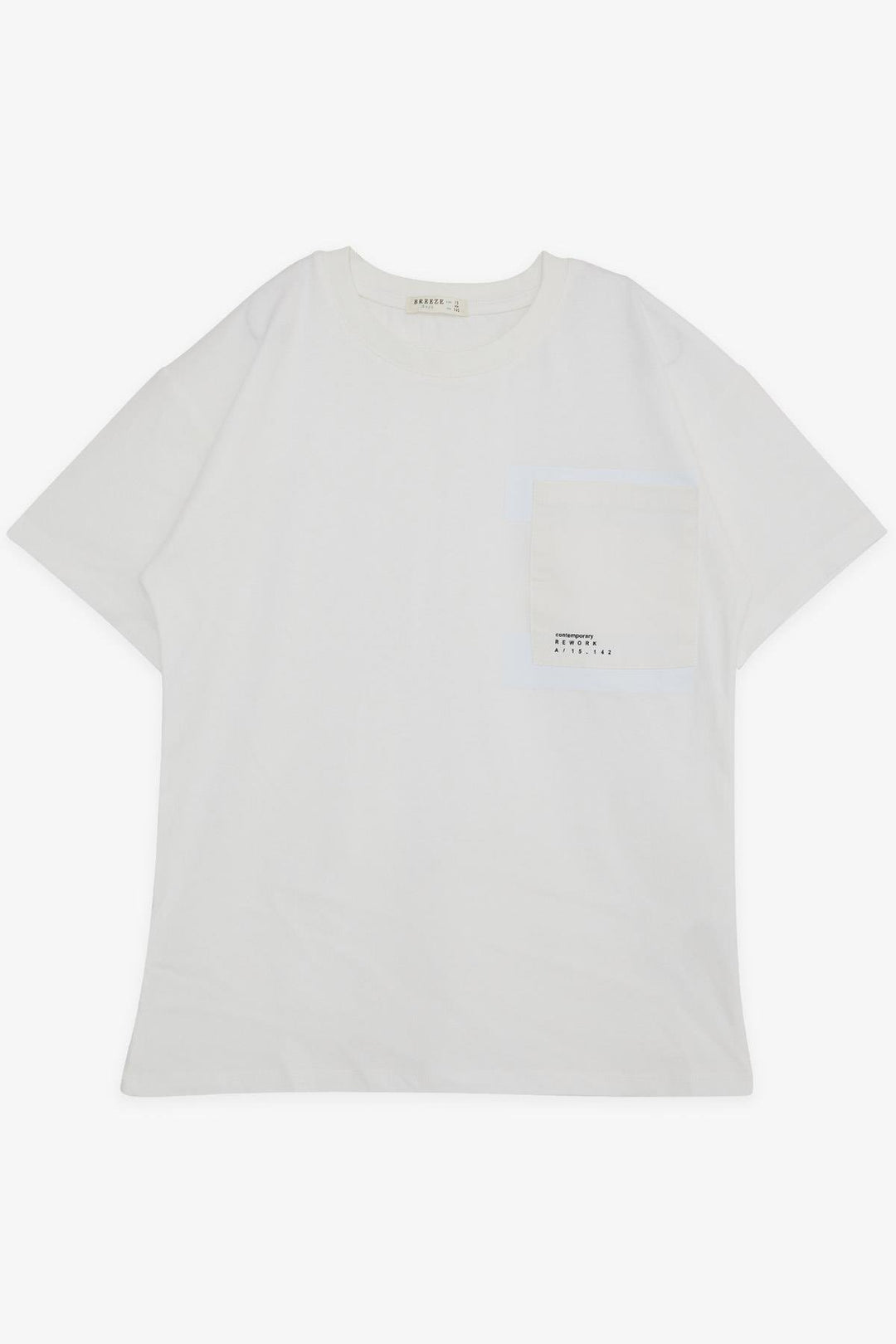 BRE Breeze Girls & Boys Boys T-Shirt Pocket Printed 94 Years, Ecru - Toulouse