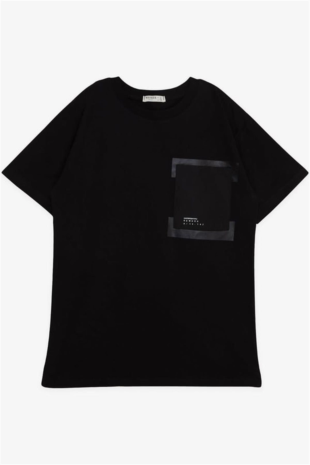 BRE Breeze Girls & Boys Boys T-Shirt Pocket Printed 94 Years, Black - Hamilton