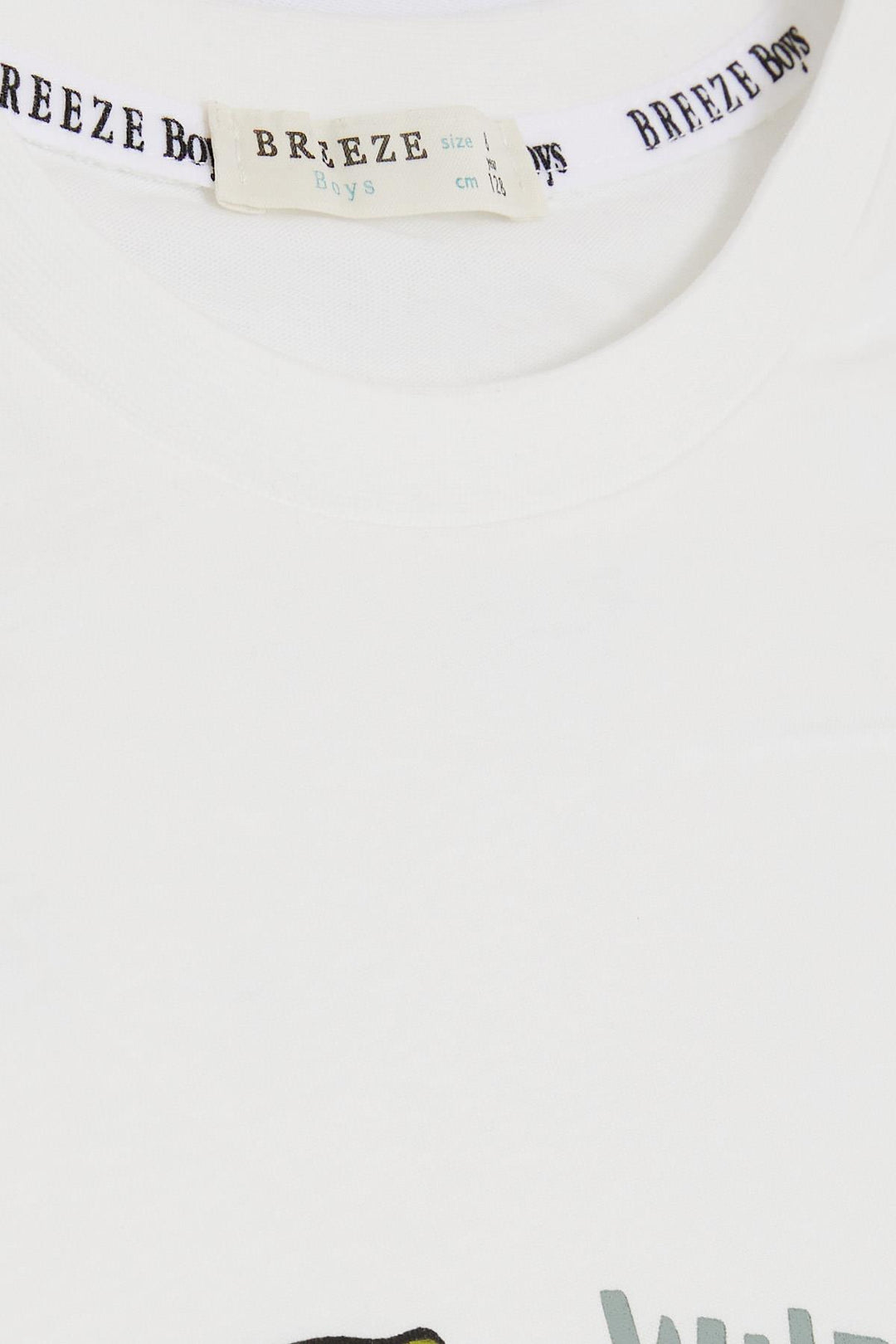 BRE Breeze Girls & Boys Boys T-Shirt Dinosaur Printed 50 Years, Ecru - Tejupilco