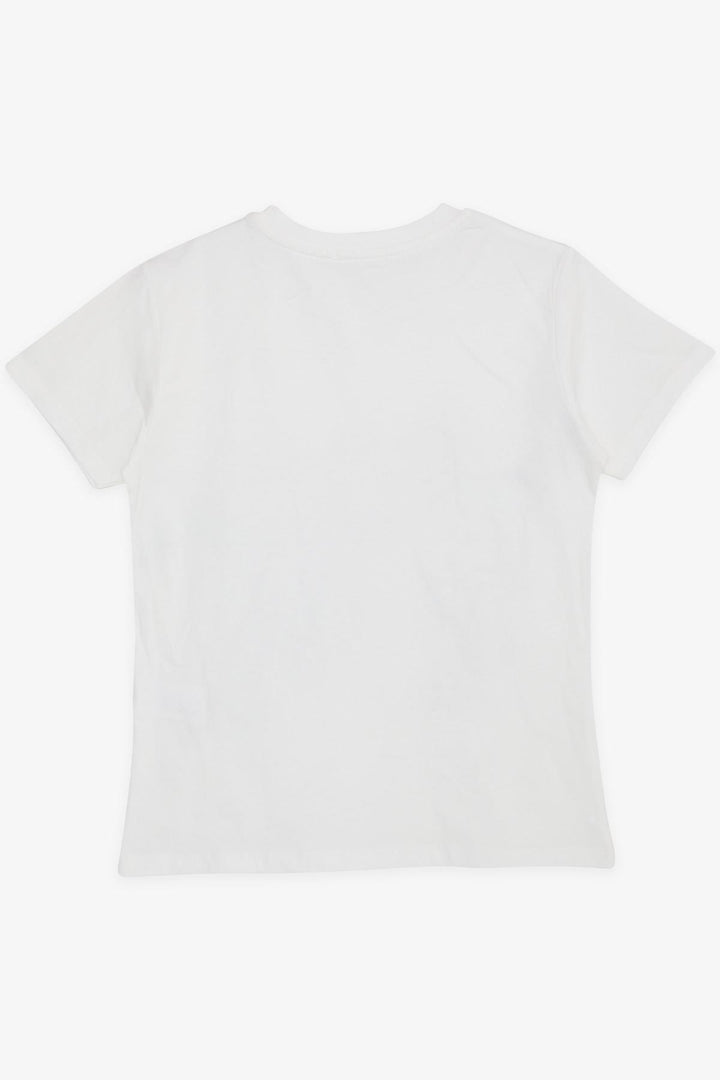 BRE Breeze Girls & Boys Boys T-Shirt Dinosaur Printed 50 Years, Ecru - Tejupilco