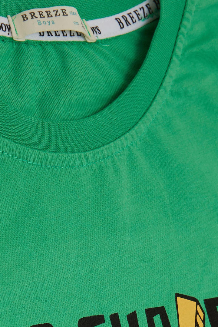 BRE Breeze Girls & Boys Boys T-shirt Cool Skateboarder 84 Years, Green - Keller